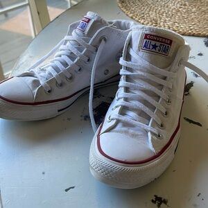 White All Star Converse Shoes